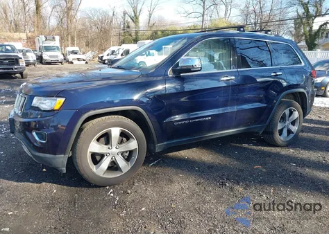 2014 Jeep Grand Cherokee Limited z USA, uszkodzony, nr VIN 1C4RJFBM2EC441268